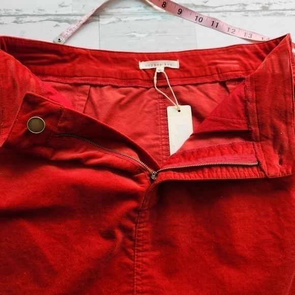 COPPER Key High-Rise Velveteen Mini Skirt Size Large Juniors Size 9 - 11 NWT - Picture 7 of 10